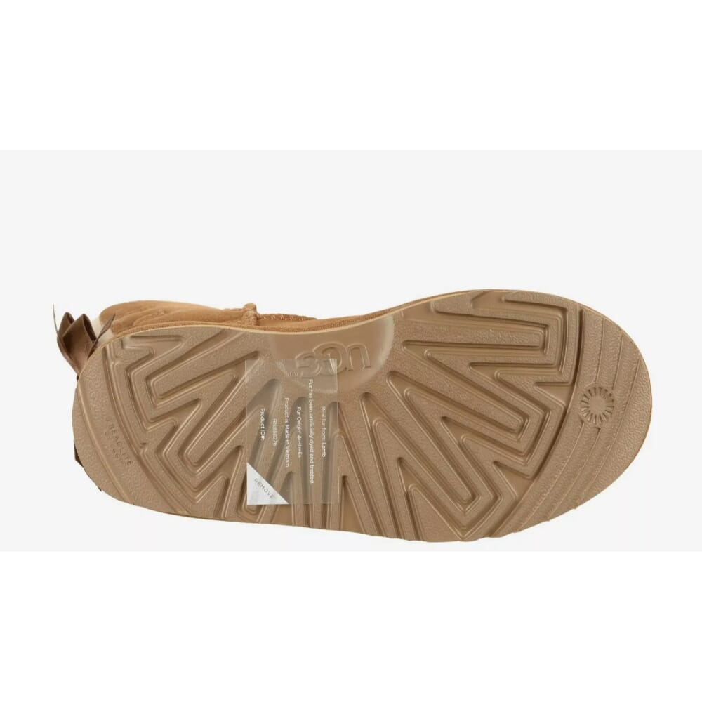UGG Bailey Bow II Chestnut 1017394K-CHE Grade-School