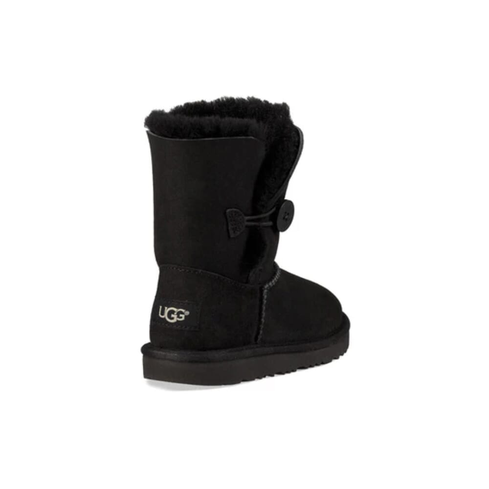 UGG Bailey Button II Black 1017400K-BLK Grade-School