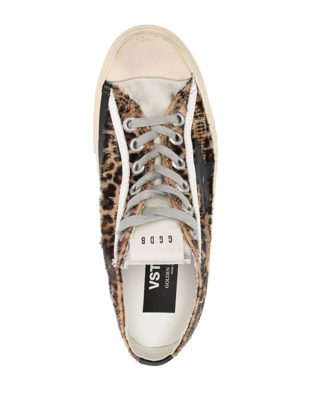 Golden Goose Leopard-Print Lace-Up