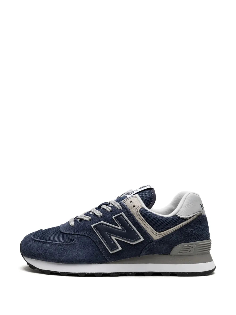 New Balance 574 Logo-Patch Suede