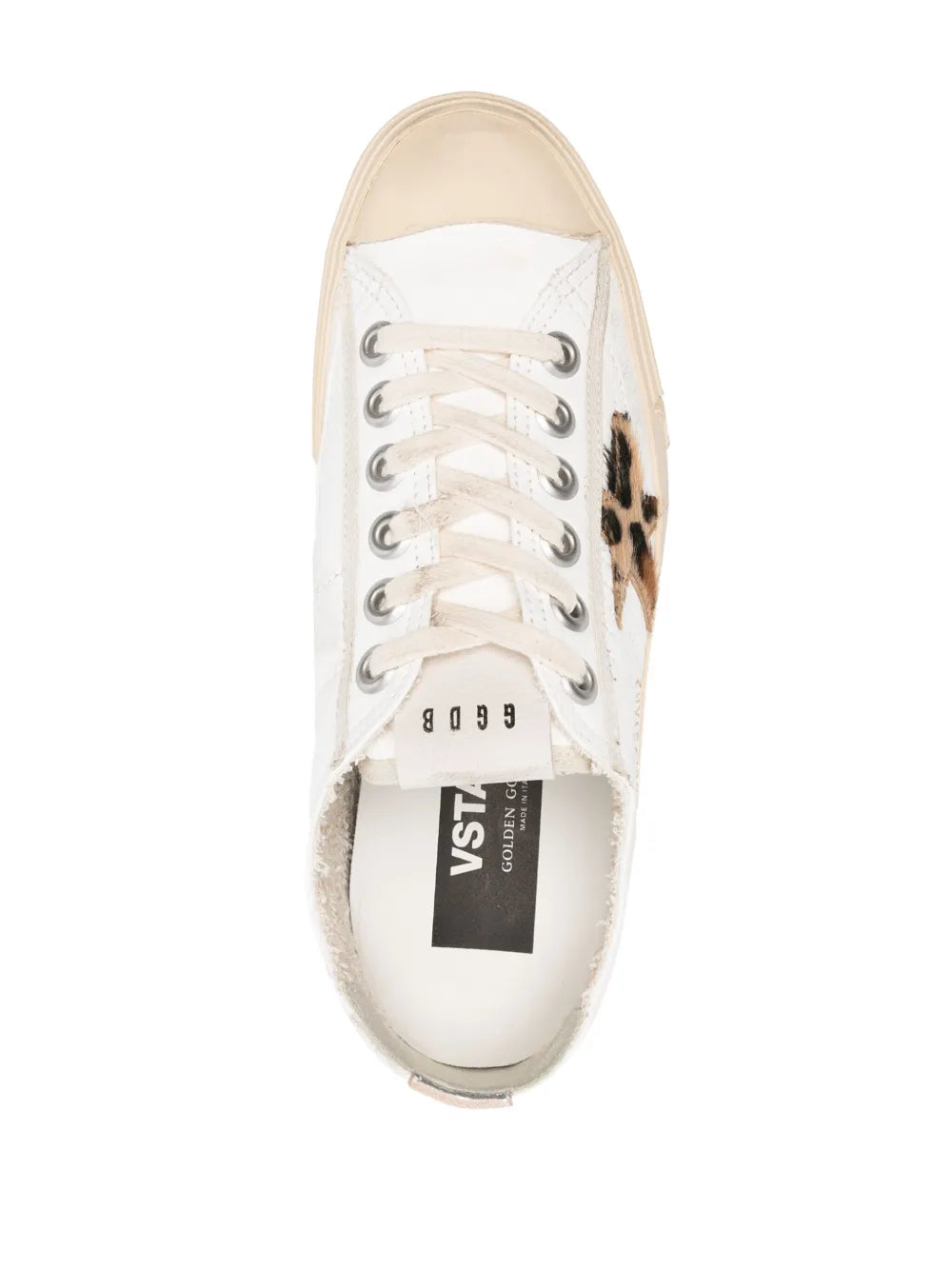 Golden Goose V-Star Leather