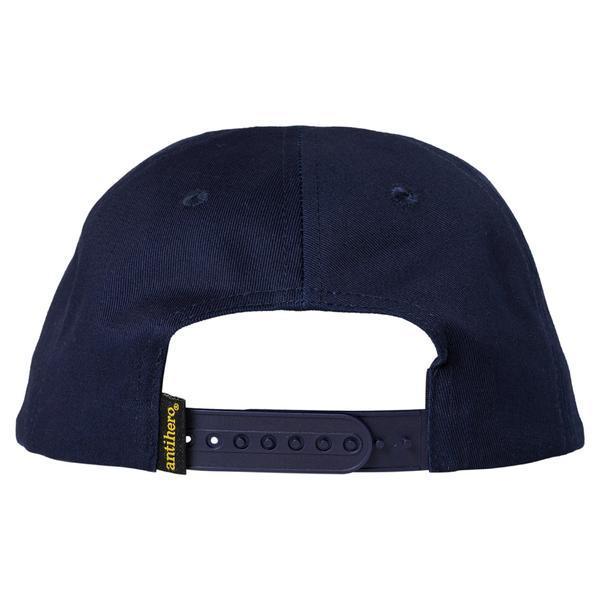 Anti Hero Skateboards Natty Revs Snapback Hat Navy
