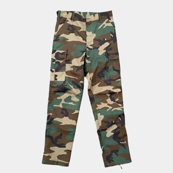 Black Sheep Cargo Skate Pants - Woodland Camo