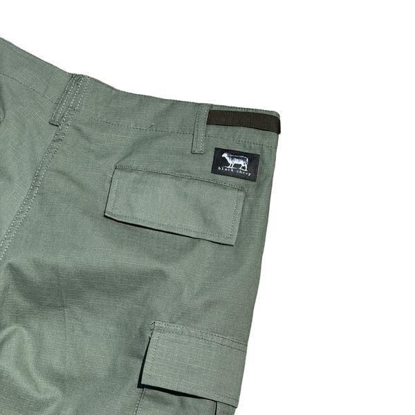 Black Sheep Cargo Skate Shorts - Olive Drab