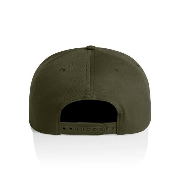 Black Sheep Cotton "Surf Cap" Snapback Hat Army