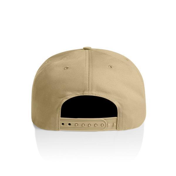 Black Sheep Cotton "Surf Cap" Snapback Hat Khaki