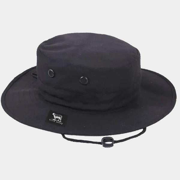 Black Sheep Label Series Adjustable Jungle Hat Black