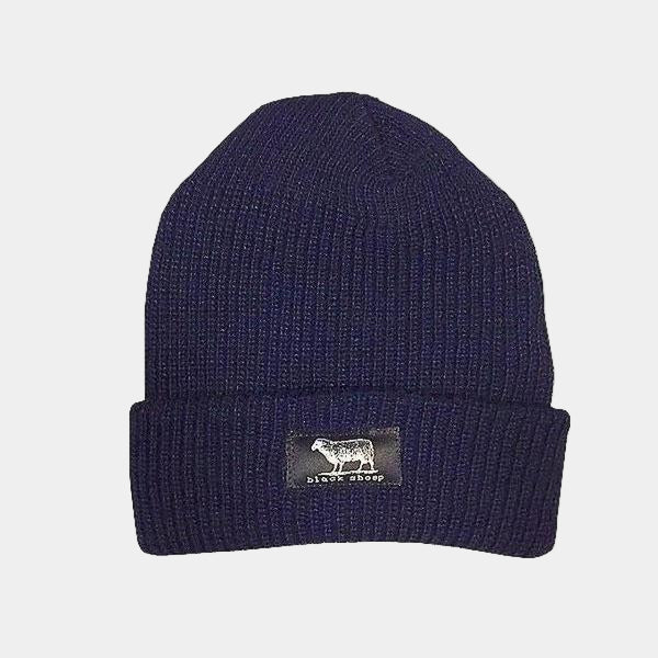Black Sheep Label Series Cuff Beanie Navy