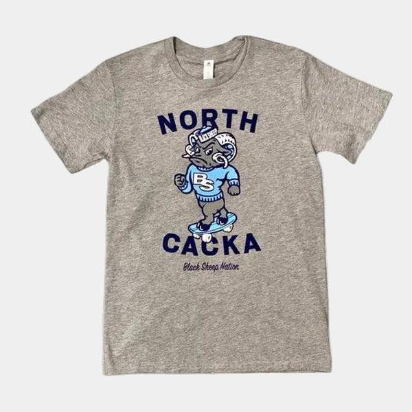 Black Sheep Nation Tee Carolina Heather Grey