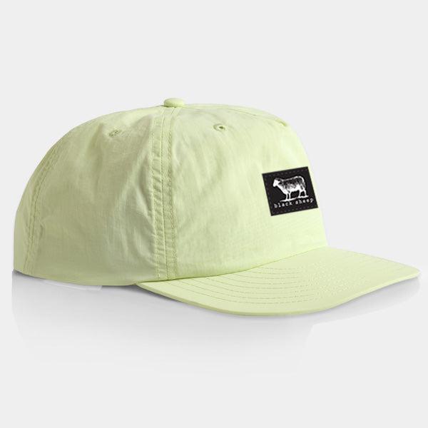 Black Sheep Nylon "Surf Cap" Snapback Hat Liime