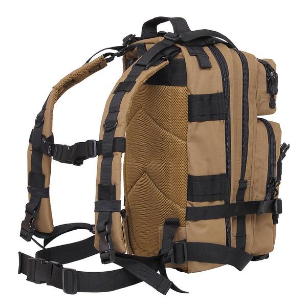Black Sheep Tactical Backpack Medium Coyote Brown - Black