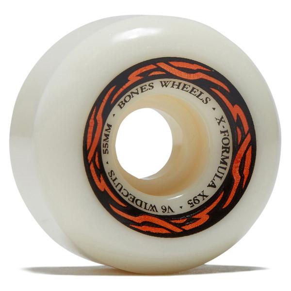 Bones Wheels X-Formula XF Widecut V6 95a 54mm White