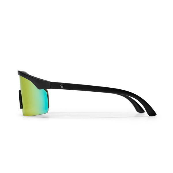 CHPO Brand Lelle Sunglasses Black - Red Mirror