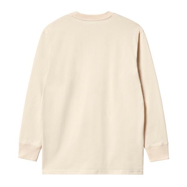 Carhartt WIP American Script Long Sleeve T-Shirt Natural