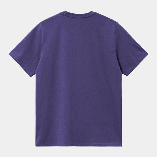 Carhartt WIP American Script T-Shirt Aura