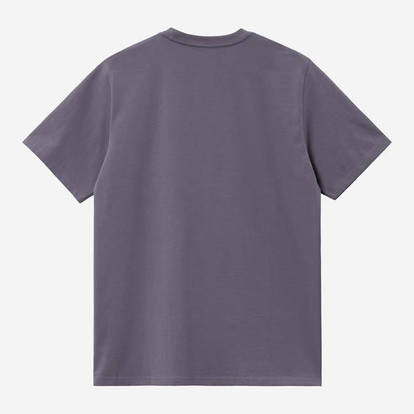 Carhartt WIP American Script T-Shirt Shady Purple