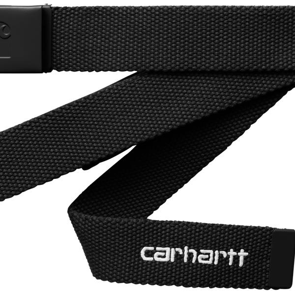 Carhartt WIP C-Logo Belt Tonal Black - White