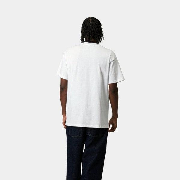 Carhartt WIP Label Script T-Shirt White