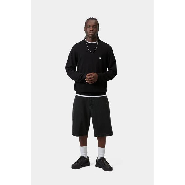 Carhartt WIP Landon Denim Short Black Stone Washed