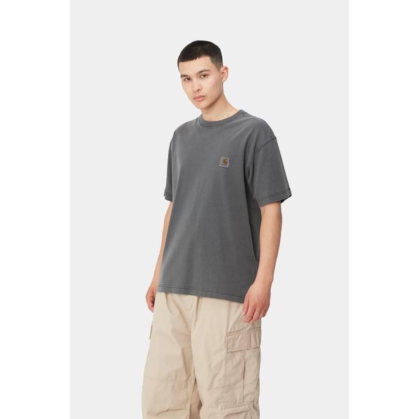 Carhartt WIP Nelson T-Shirt Black Garment Dyed