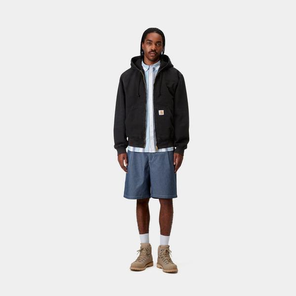 Carhartt WIP OG Active Jacket Spring Stone Canvas Black