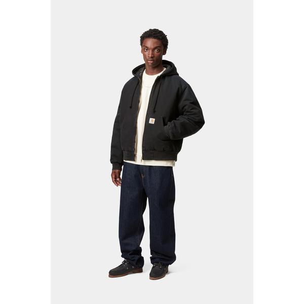 Carhartt WIP OG Active Jacket Winter Stone Canvas Black