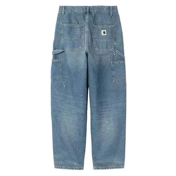 Carhartt WIP OG Single Knee Denim Pant Destroy Wash Splatter Blue
