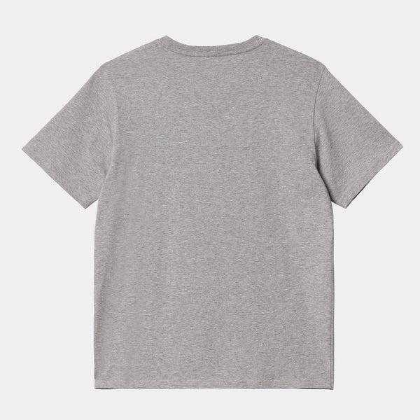 Carhartt WIP S/S Pocket T-Shirt Grey Heather