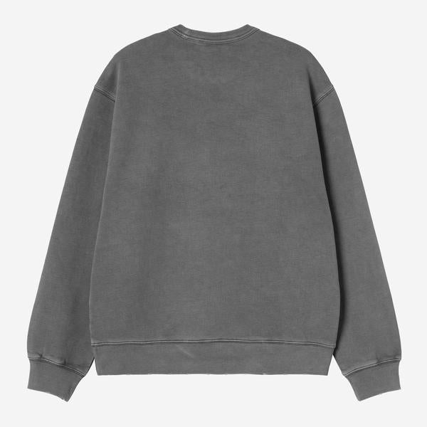 Carhartt WIP Torion Crewneck Sweatshirt Black Grind Wash