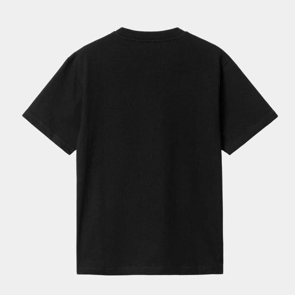 Carhartt WIP Women's Casey T-Shirt Black - Silver