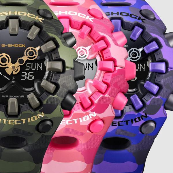 Casio G-Shock Analog-Digital Watch GAV01CMG-6A Purple Camo