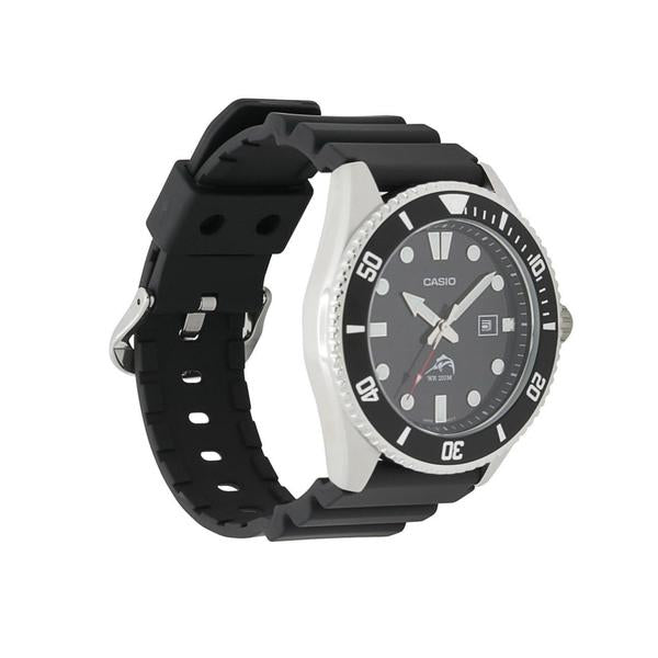Casio Vintage Collection Analog Watch MDV106-1A Black - Silver