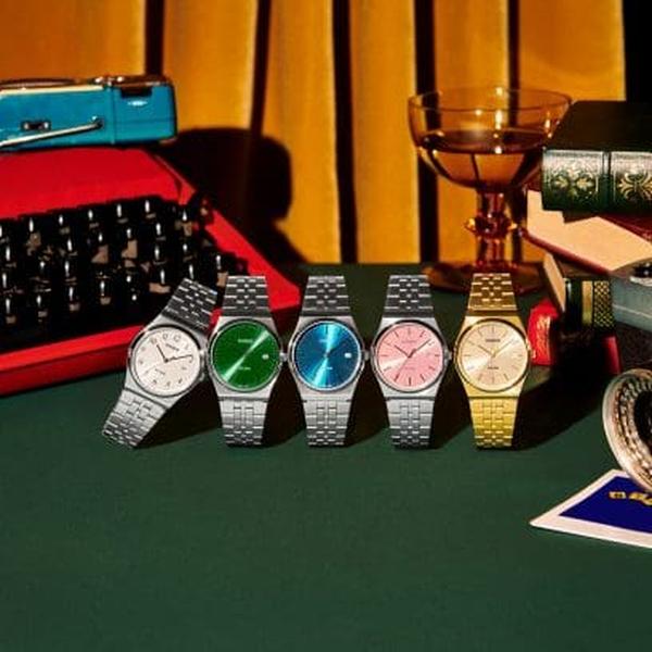 Casio Vintage Collection Analog Watch MTPB145DC-3AV Silver - Green