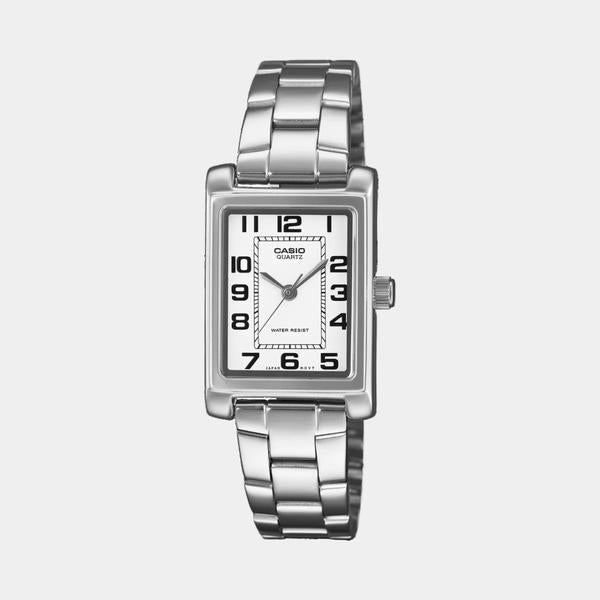 Casio Vintage Collection Analog Watch Small LTP1234PDC-7 Silver - White