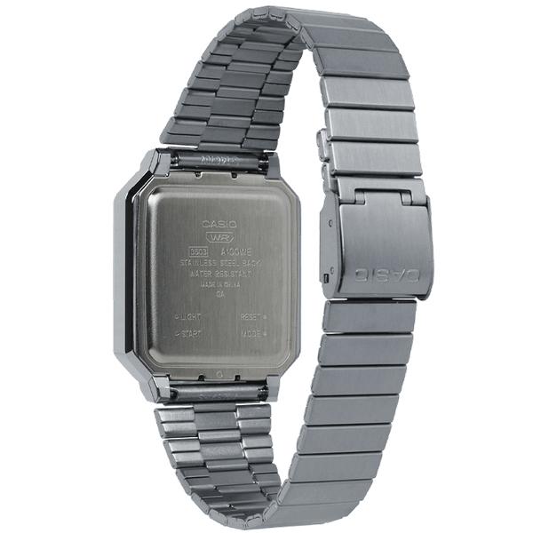 Casio Vintage Collection Digital Watch A100WE-1AVT Silver