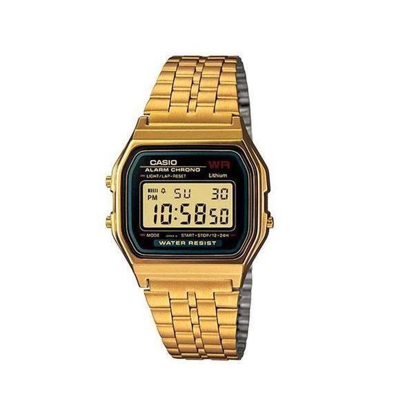 Casio Vintage Collection Digital Watch A159WGEA-1VT Gold