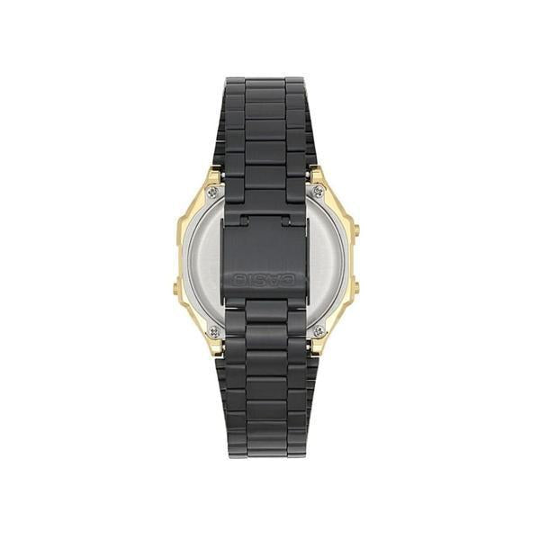 Casio Vintage Collection Digital Watch A168WEGB-1BVT Black - Gold