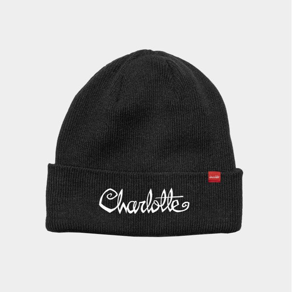 Chocolate Skateboards x Black Sheep "Flip The Script" Charlotte Beanie Black