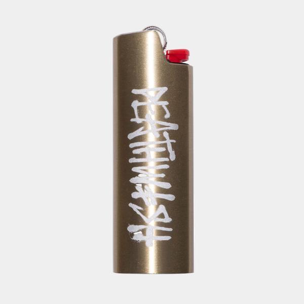 Deathwish Skateboards Stay Lit Large Lighter Case Gold