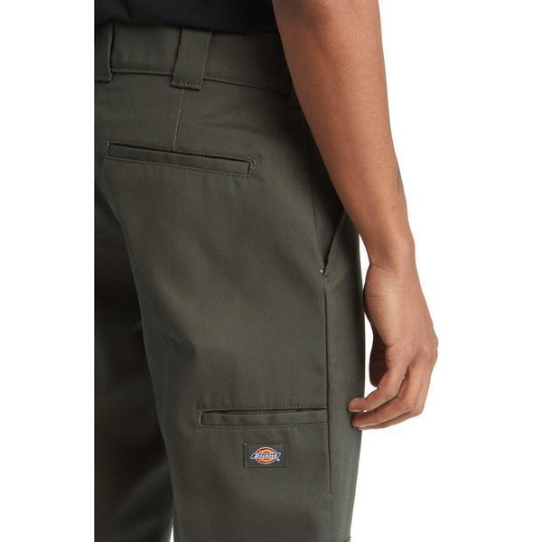 Dickies Flat Front Double Knee Pant Olive Green