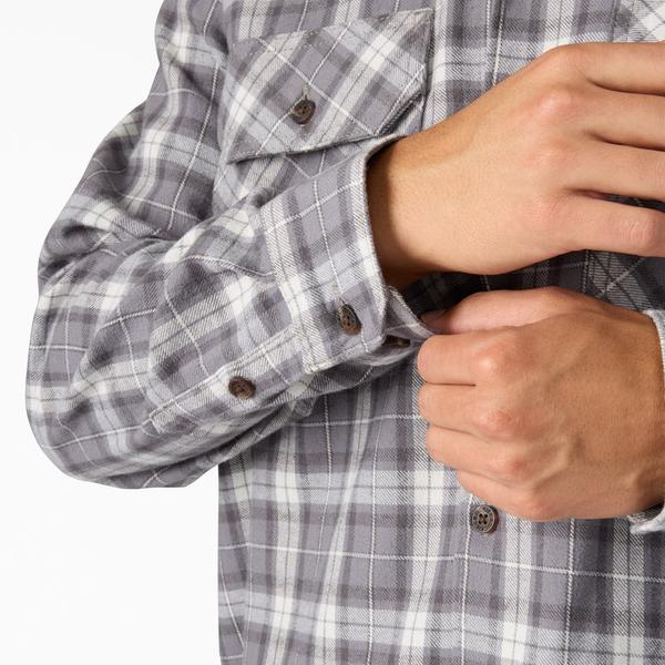 Dickies Long Sleeve Flannel Work Shirt December Sky