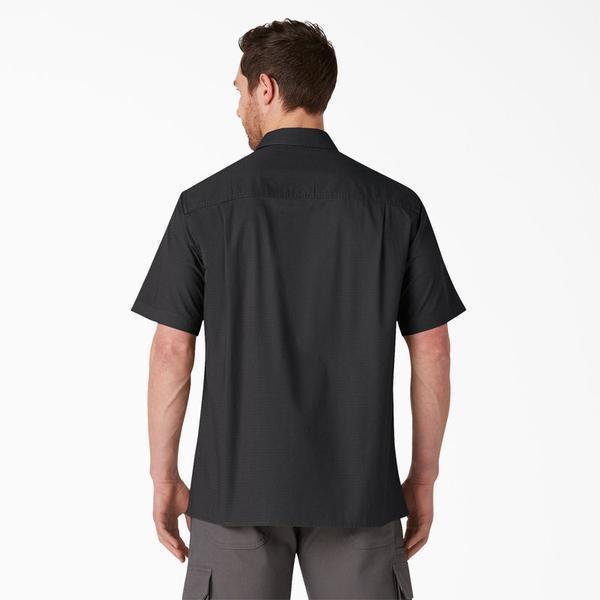 Dickies Ripstop Short Sleeve Work Shirt Black