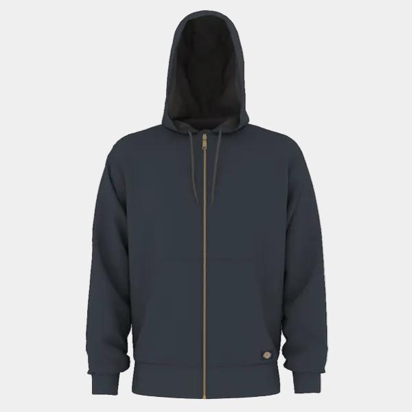 Dickies Thermal Lined Fleece Zip Hoody Dark Navy