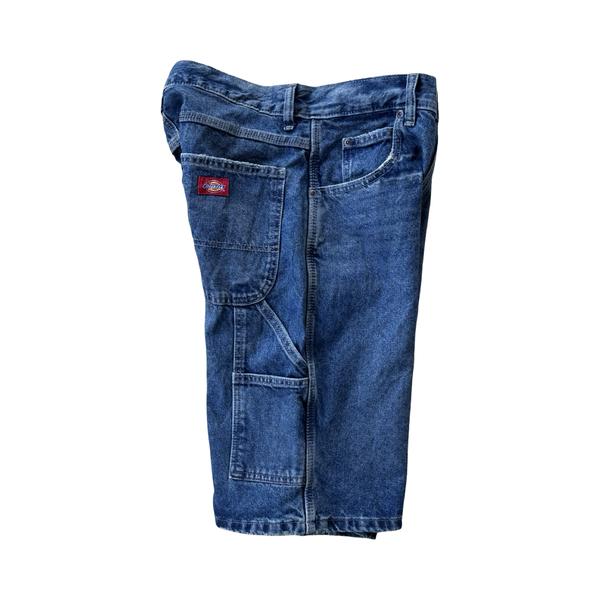 Dickies Worn In Relaxed 13" Carpenter Shorts Denim Taylor Wash