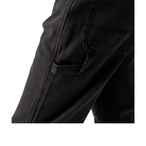 Dickies Worn In Relaxed Carpenter Duck Pants Black