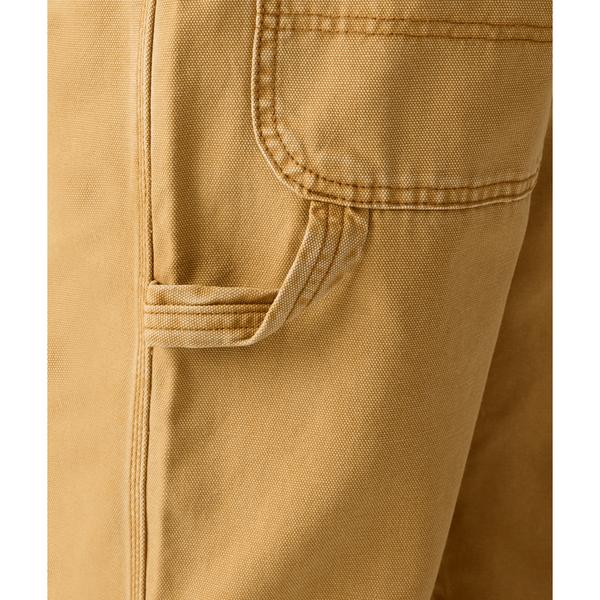 Dickies Worn In Relaxed Carpenter Duck Pants Brown