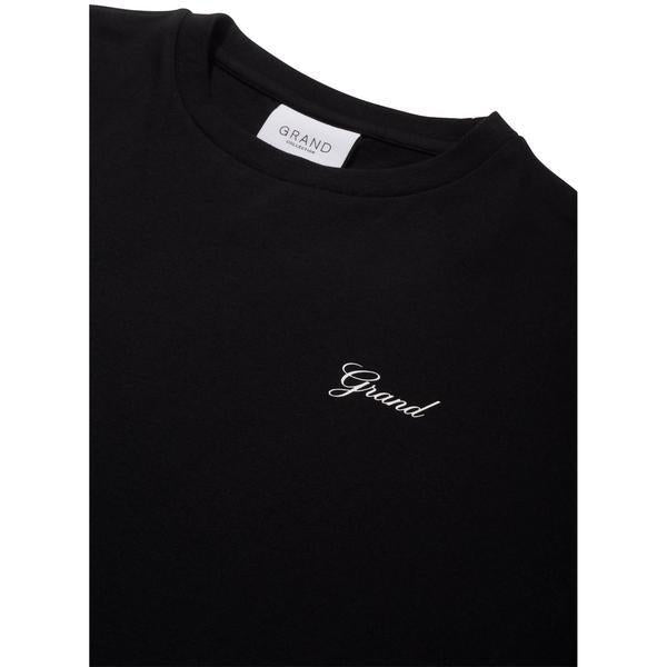 Grand Collection Grand Script T-Shirt Black