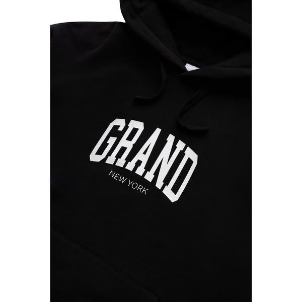 Grand Collection New York Hooded Sweatshirt Black