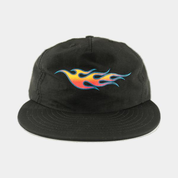 Hardbody Skateboards Flame's Snapback Hat Black
