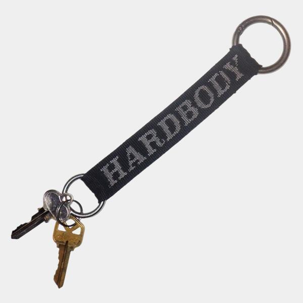 Hardbody Skateboards Keychain Black